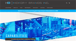 Desktop Screenshot of hickorybrands.com